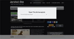 Desktop Screenshot of jerichosden.com